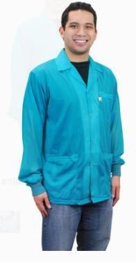 Statshield® Smock, Jacket with Knitted Cuffs, Teal